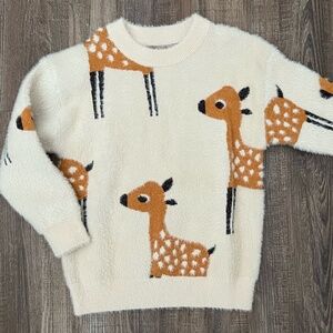 Unisex Deer Fawn Sweater